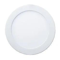 LED Indbygningslampe LED PANEL FLAT 130 R, 10W, RGB, 24V, hvid
