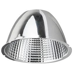 Reflektor 60° til LED LED SHOP LIGHT 190 38W, PMMA / aluminium blankt