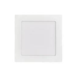 Indbygget downlight LED PANEL FLAT 130 Q DTW 350MA OPAL firkantet, Dim-To-Warm, ekskl. strømforsyning IP20, hvid dæmpbar