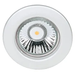 Indbygningsspot DOWNLIGHT C 1830, Ø 8cm, fastsaettes, chrom mat