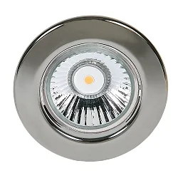Indbygningsspot DOWNLIGHT C 1830, Ø 8cm, fastsaettes, sort chrom