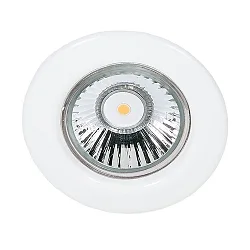 Indbygningsspot DOWNLIGHT C 1830, Ø 8cm, fastsaettes, hvid