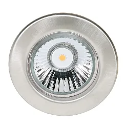 Indbygningsspot DOWNLIGHT C 1830, Ø 8cm, fastsaettes, rustfrit stål