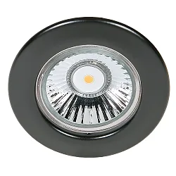 Indbygningsspot DOWNLIGHT C 1830, Ø 8cm, fastsaettes, sort