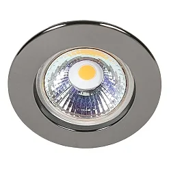 Recessed spot DOWNLIGHT C 3860, Ø 5.5cm, fixed optics, black chrome