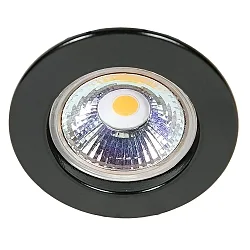 Recessed spot DOWNLIGHT C 3860, Ø 5.5cm, fixed optics, black