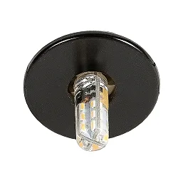 Recessed luminaire for starry sky C 392, Ø 4cm, G4, black