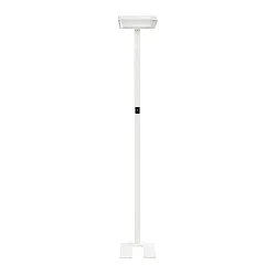 Standerlampe EW-5525 til VDU-arbejdsstation, direkte / indirekte IP40, opal, hvid mat dæmpbar