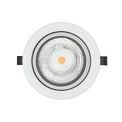 LED Furniture recessed luminaire N 5022 COB, 3.3W 3000K 188lm 105°, dimmable, white