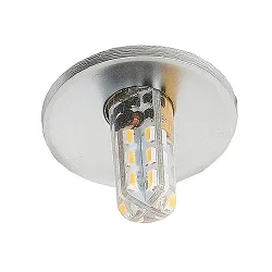 Indbygningslampe til stjernehimmel N 411, Ø 3cm, G4, chrom mat