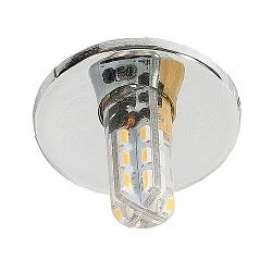 Indbygningslampe til stjernehimmel N 411, Ø 3cm, G4, chrom