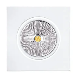 downlight 5068Q ECO FLAT SCCT 38° DIM C square, swivelling, CCT Switch IP40