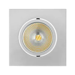 Indbygget downlight ECO FLAT 5068Q DIM / 38° rund, CCT Switch, dæmpbar IP40, chrom mat dæmpbar
