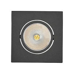 Indbygget downlight ECO FLAT 5068Q DIM / 38° rund, CCT Switch, dæmpbar IP40, sort mat dæmpbar