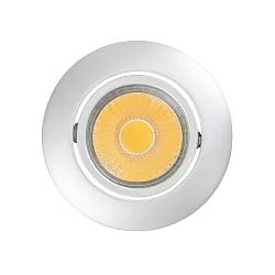 Downlight A 5068 T FLAT flad, svingbar IP20, chrom mat dæmpbar
