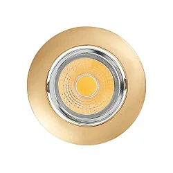 Downlight A 5068 T FLAT IP40, chrom, guld dæmpbar