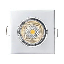 Downlight 5068Q DTW svingbar, Dim-To-Warm IP40, chrom, klar dæmpbar