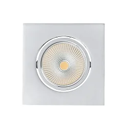 downlight 5068Q ECO FLAT BIO square IP40, chrome dimmable