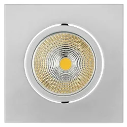 downlight 5068Q ECO FLAT TUN square IP40, chrome matt 