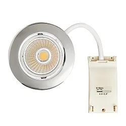Downlight 5068 ECO DOB rund IP40, chrom dæmpbar
