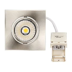 Downlight 5068Q ECO DOB firkantet IP40, chrom dæmpbar