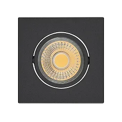 Downlight A 5068Q T FLAT BIO dæmpbar IP40, klar, sort mat dæmpbar