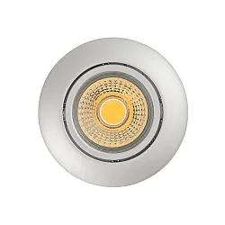Downlight A 5068 BIO svingbar LED IP40, chrom mat, pulverlakeret dæmpbar