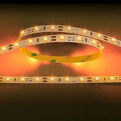 LED Strip Flexible LED SMD 3528, 12V, 4.8W/m, GUL, 200cm