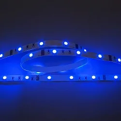 LED Strip Flexible LED SMD 5050, 12V, 7.2W/m, BLÅ, 500cm