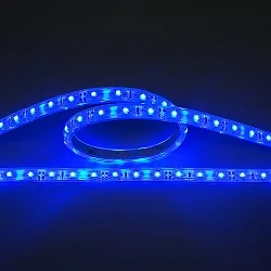Outdoor LED Strip Flexible LED SMD 3528, IP67, 12V, 4.8W/m, BLÅ, 200cm