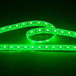 Udendørs LED Strip Flexible LED SMD 5050, IP67, 24V 14.4W/m, GRÜN, 200cm