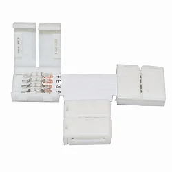 Tilbehør til Flexible LED SMD 5050 - T-Tilslutning T, 4-polet, sæt med 5