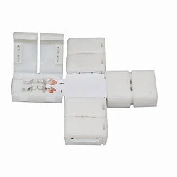 Tilbehør til Flexible LED SMD 3528 - Cross-Tilslutning, 2-polet, sæt med 5
