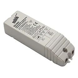 Elektronisk transformer til Lavspændingsbelysningssystem / Halogenpære EN-60 D, 12V AC, dæmpbar (C), med Termoafbryder