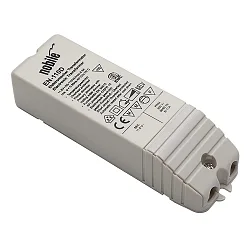 Elektronisk transformer til Lavspændingsbelysningssystem / Halogenpære EN-110 D, 12V AC, dæmpbar (C), med Termoafbryder