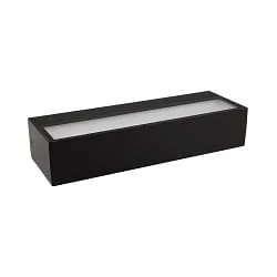 Udendørs wall luminaire WL-RE300 UP/DOWN SCCT 115° direkte / indirekte IP65, sort 