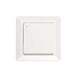 push button 1-fold, Bluetooth controllable, glossy, white