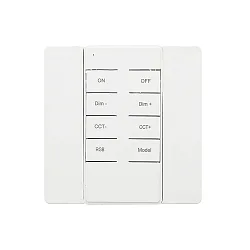 Fjernbetjening SMARTMATIC PWM-5 8A RF/BT med radio-udgang (RF), hvid