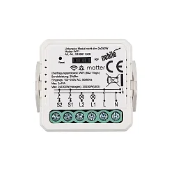 MATTER-WIFI - FLUSH MOUNTING - NON-DIM omskiftelig