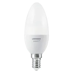 Glødepære kerteformet SMART+ ZB CANDLE B40 DIM FR B40 mat E14 4,9W 470lm 2700K 200° CRI 80-89 dæmpbar