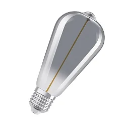 Lyskilde Edison pæreformet VINTAGE 1906® MAGNETIC ST64 SM omskiftelig ST64 E27 2,2W 60lm 1800K 320° CRI 80-89 