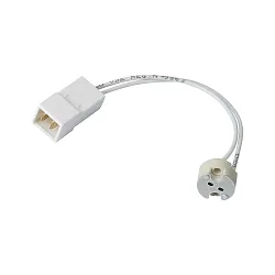 Universal halogen fatning til kabelsæt 12V, stik til G4/GX5,3/GY6,35/GU5,3/GU4