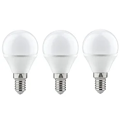 Paulmann LED 3-pack 4W E14 2700K 250lm, dråbeformet