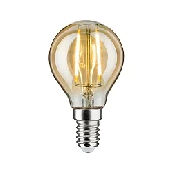 Paulmann LED Vintage Lyskilde dråbeformet, 2W, E14, guld, guldlys