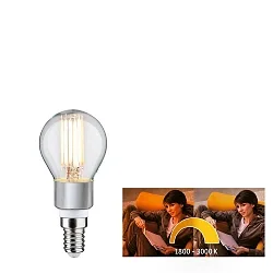 Glødepære dråbeformet P45 Dim-To-Warm E14 5W 470lm 1800-3000K CRI >80 dæmpbar