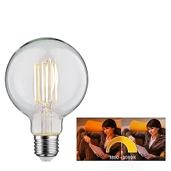 Filament Globe lyskilde G95 Dim-To-Warm E27 7W 806lm 1800-3000K CRI >80 dæmpbar