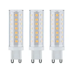 Plug-in sokkel lyskilde STS LED sæt med 3 G9 5W 470lm 4000K CRI >80 