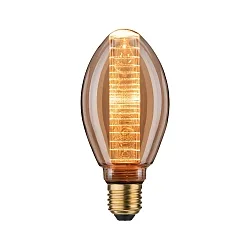 LED lyskilde kerteførmet DECO INNER GLOW RING LED pæreformet E27 3,6W 120lm 1800K CRI >80 dæmpbar