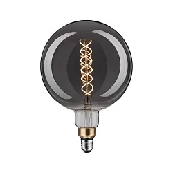 Dekorativ glødelampe FILAMENT BIG GLOBE DOUBLE SPIRAL G200 klar E27 7W 200lm 1800K CRI >80 dæmpbar
