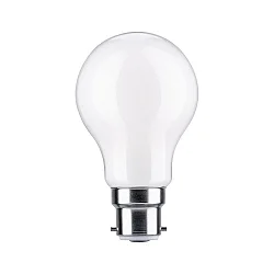 LED lyskilde pære form B22D omskiftelig A60 mat B22d 9W 1055lm 4000K 360° CRI >80 